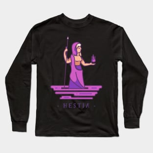 Hestia Greek Mythology Long Sleeve T-Shirt